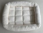 Mikrofaser Bettchen eckig ca. 65 x 50 cm polar